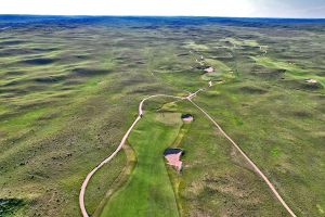 Sand Hills 10th Fairway Aerial